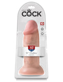 King Cock 10 In Chubby Light
