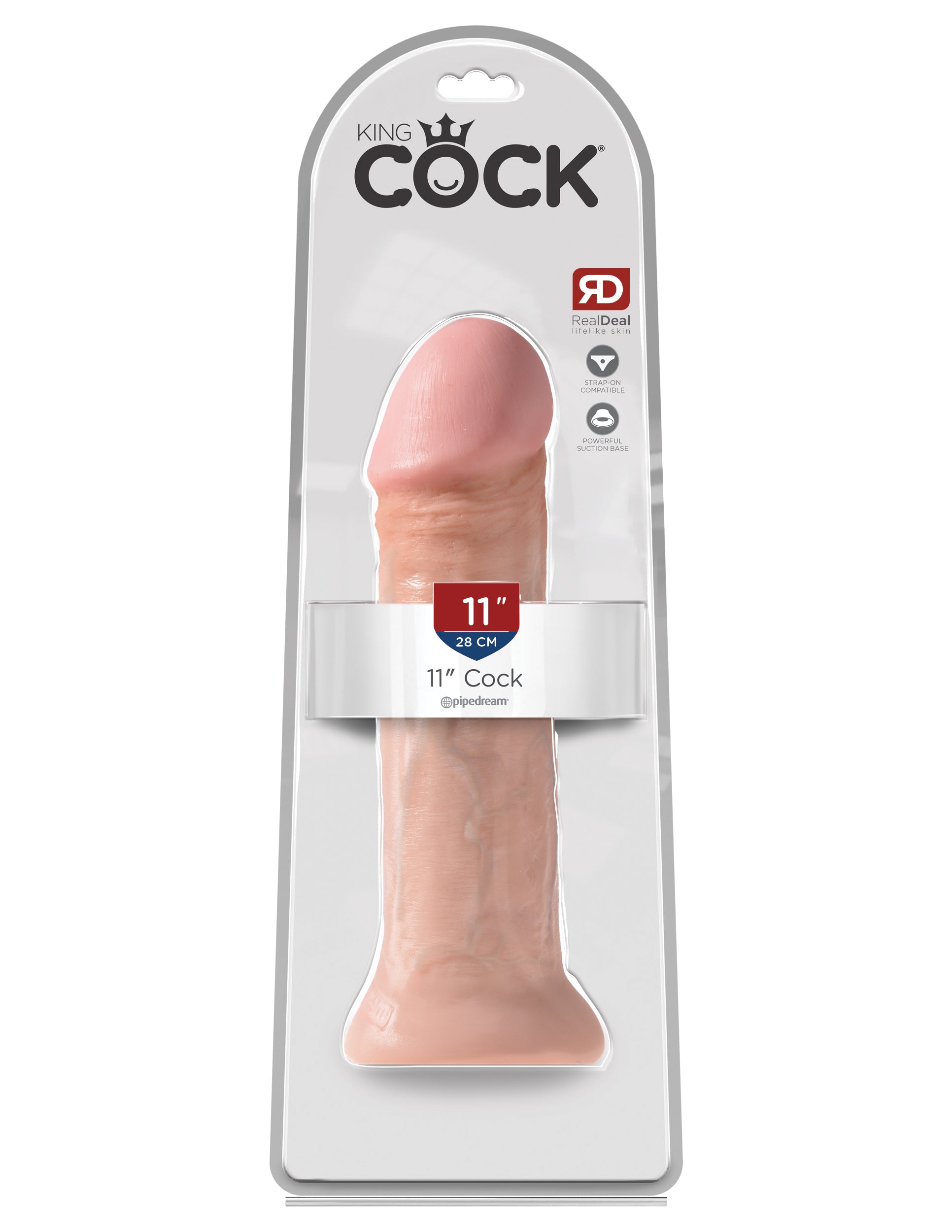 King Cock 11 In Cock Light