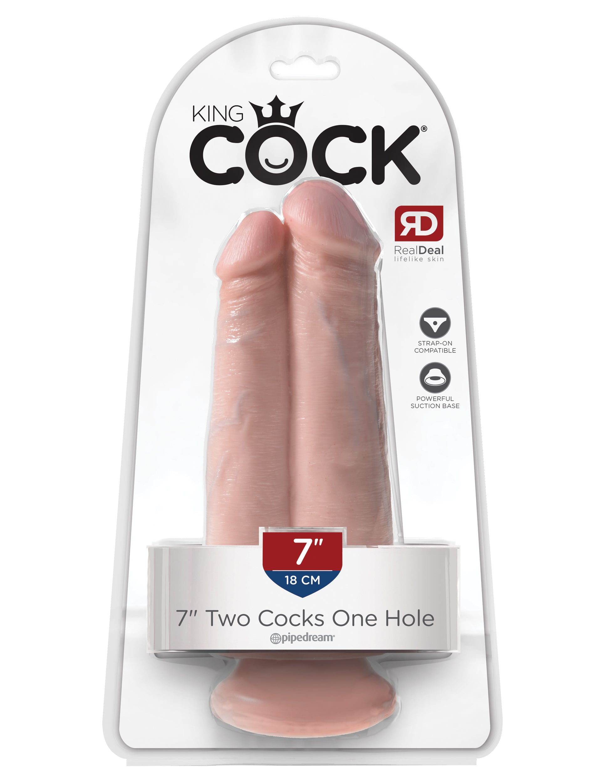 King Cock 7 In Two Cocks One Hole Light