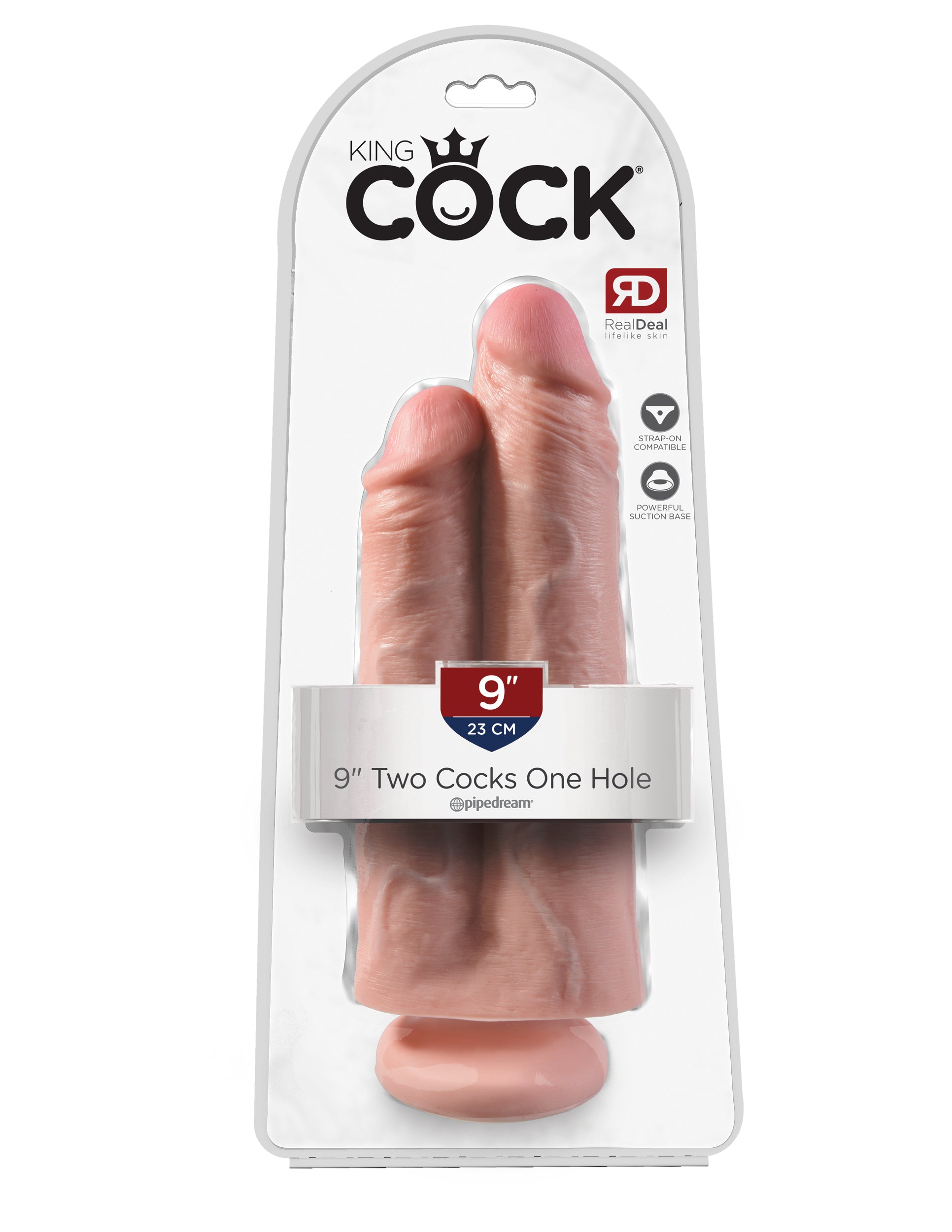 King Cock 9 In Two Cocks One Hole Light