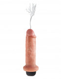 King Cock 6 In Squirting Cock Light