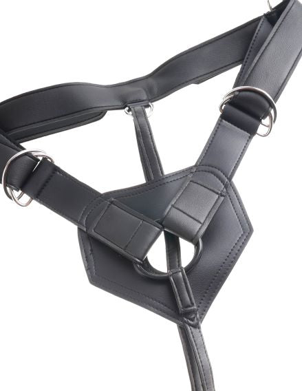 King Cock Strap On Harness W- 6 In Cock Tan
