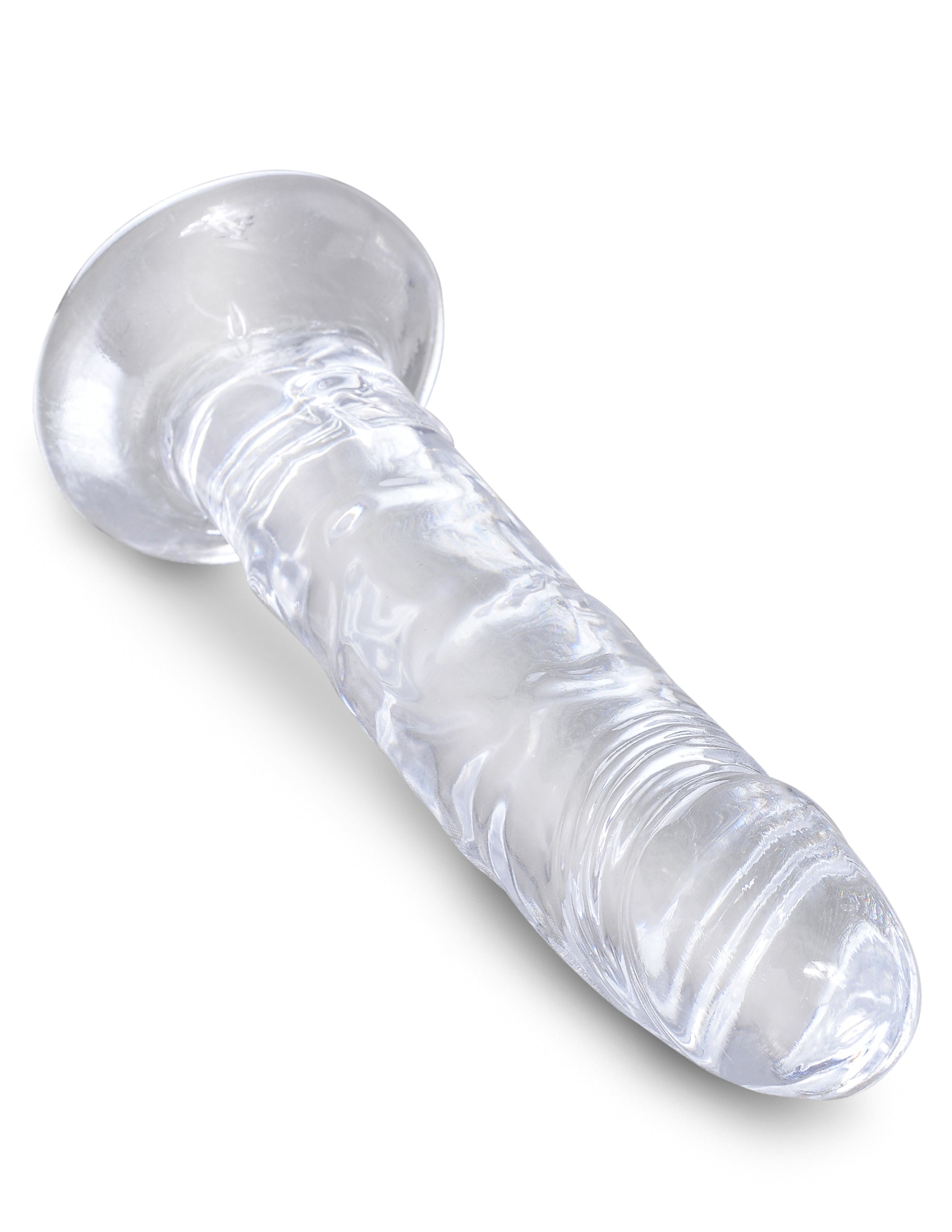 King Cock Clear 6 In Cock W-o Balls