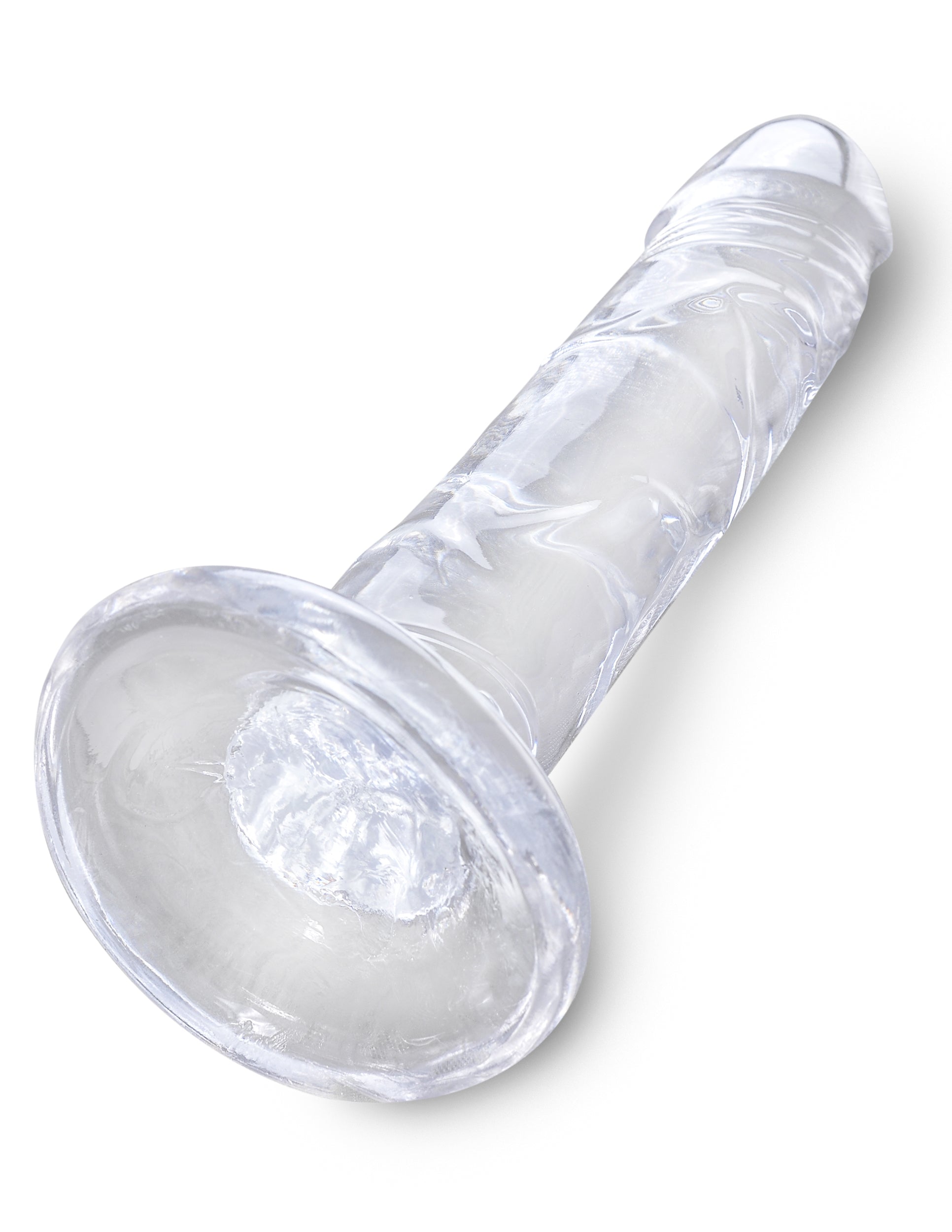 King Cock Clear 6 In Cock W-o Balls
