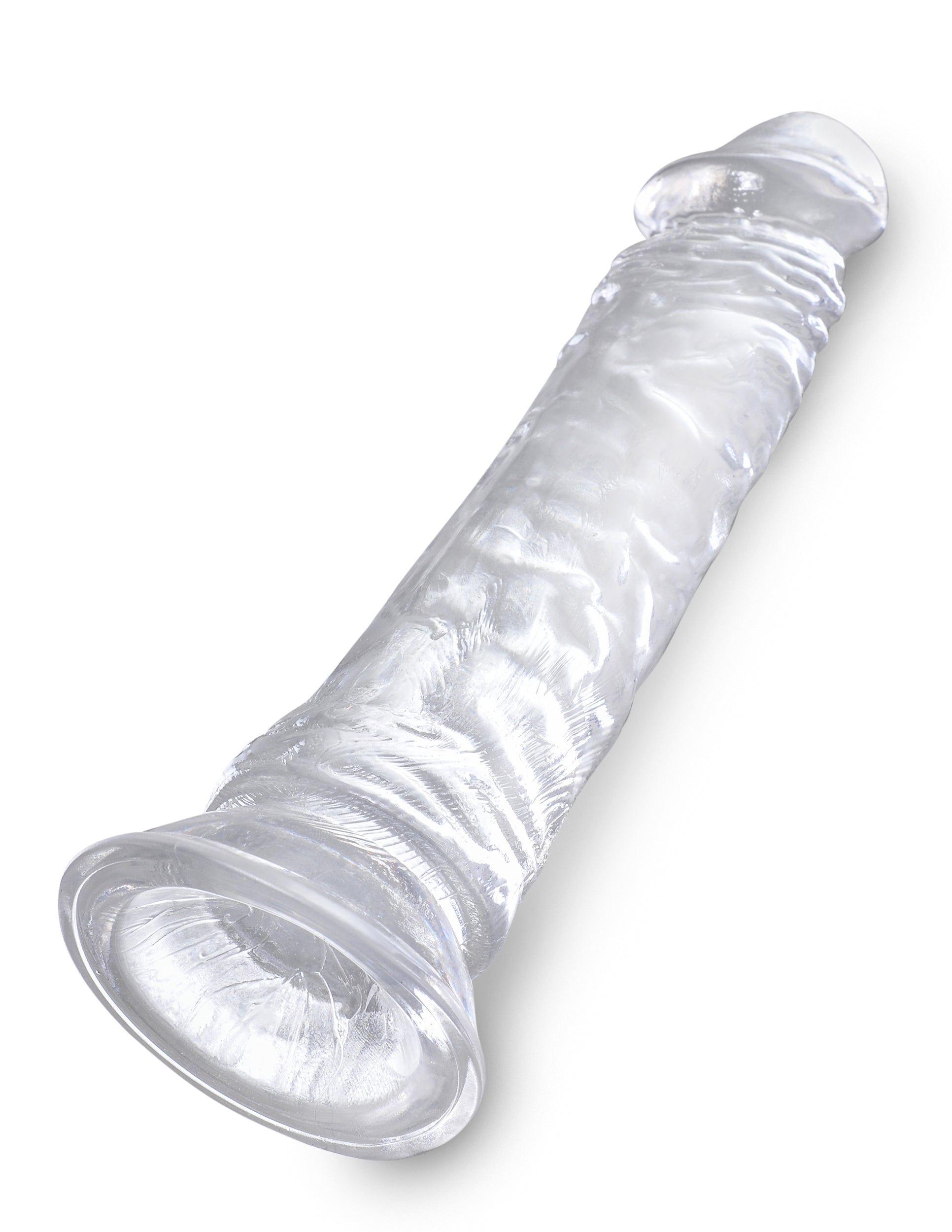 King Cock Clear 8 In Cock W-o Balls