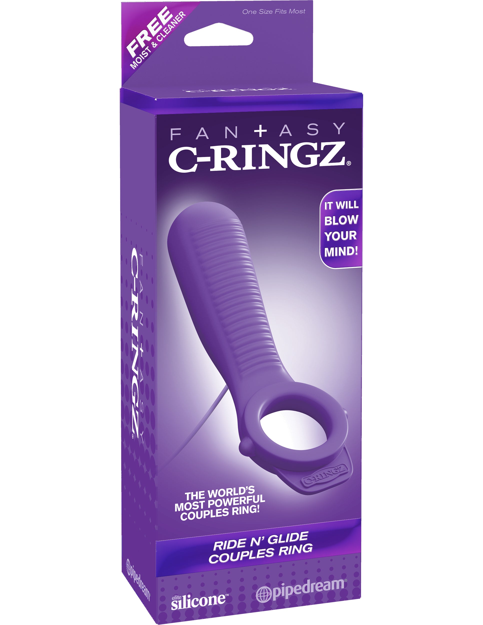 Fantasy C-ringz Ride N Glide Couples Ring