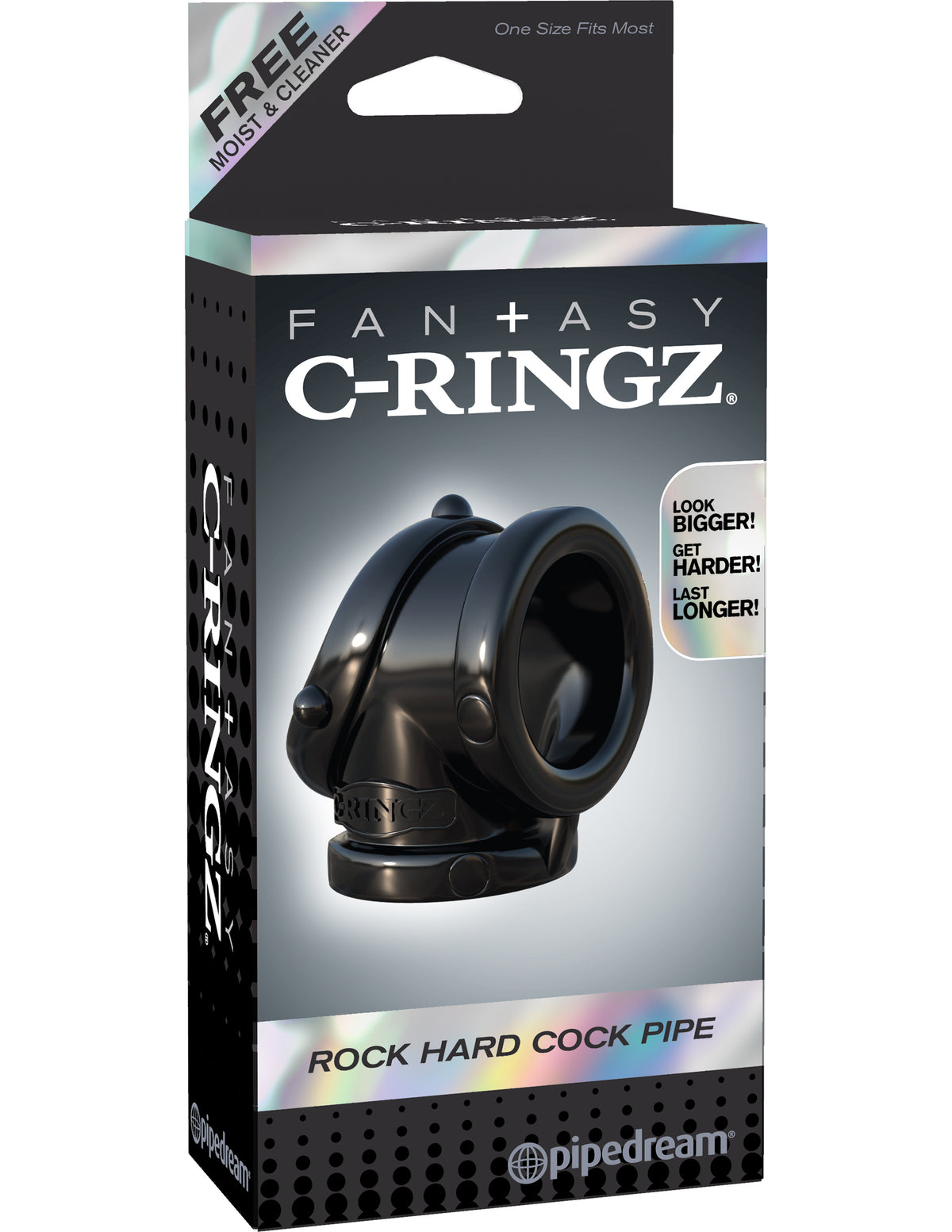 Fantasy C-ringz Rock Hard Cock Pipe