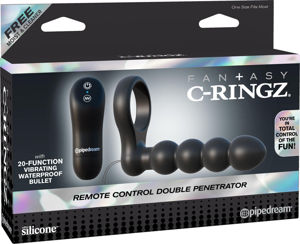 Fantasy C-ringz Remote Double Penetrator