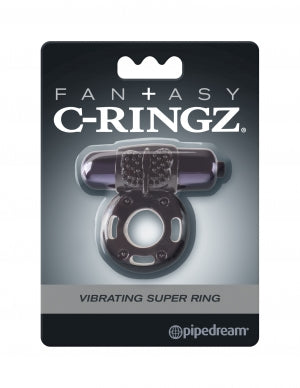 Fantasy C Ringz Vibrating Super Ring Black