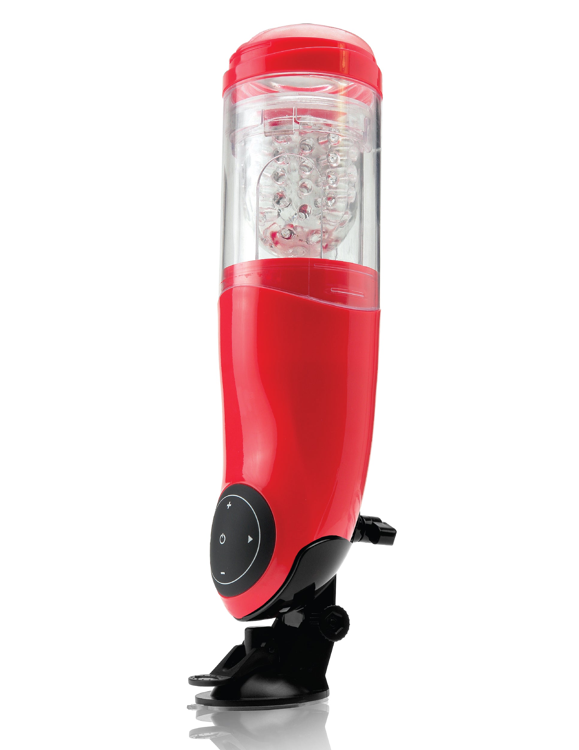 Pdx Extreme Mega Bator Mouth Red-clear