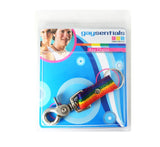 Nylon Key Tag W-scissor Snap