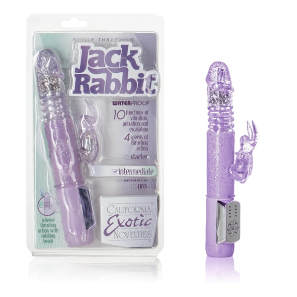 Petite Thrusting Jack Rabbit Purple