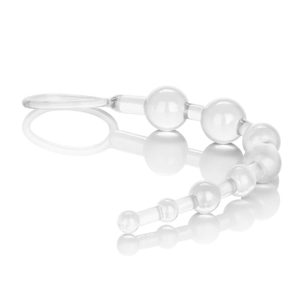 Shanes World Anal 101 Intro Beads Clear