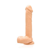 Ignite Cock W-balls 8in Flesh W-suction Cup