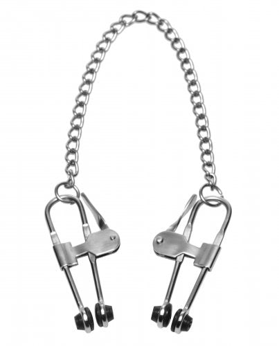 Master Series Intensity Nipple Press Clamps W- Chain