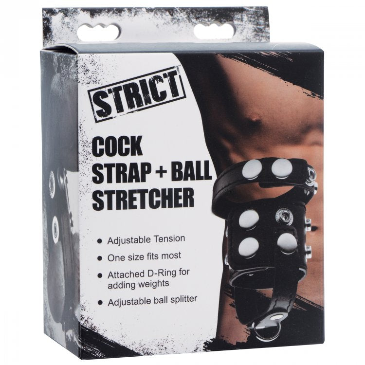 Strict Cock Strap & Ball Stretcher