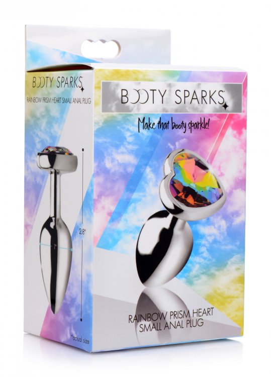 Booty Sparks Prism Heart Anal Plug Small