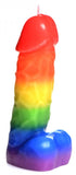 Master Series Pride Pecker Rainbow Drip Candle(out Jun)